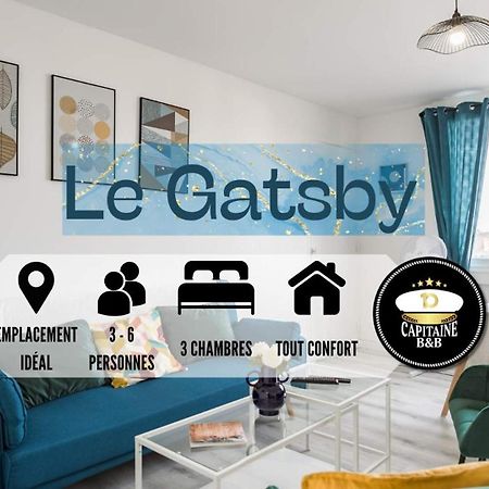 Le Gatsby - 3 Chambres - Centre-Ville Τρουά Εξωτερικό φωτογραφία