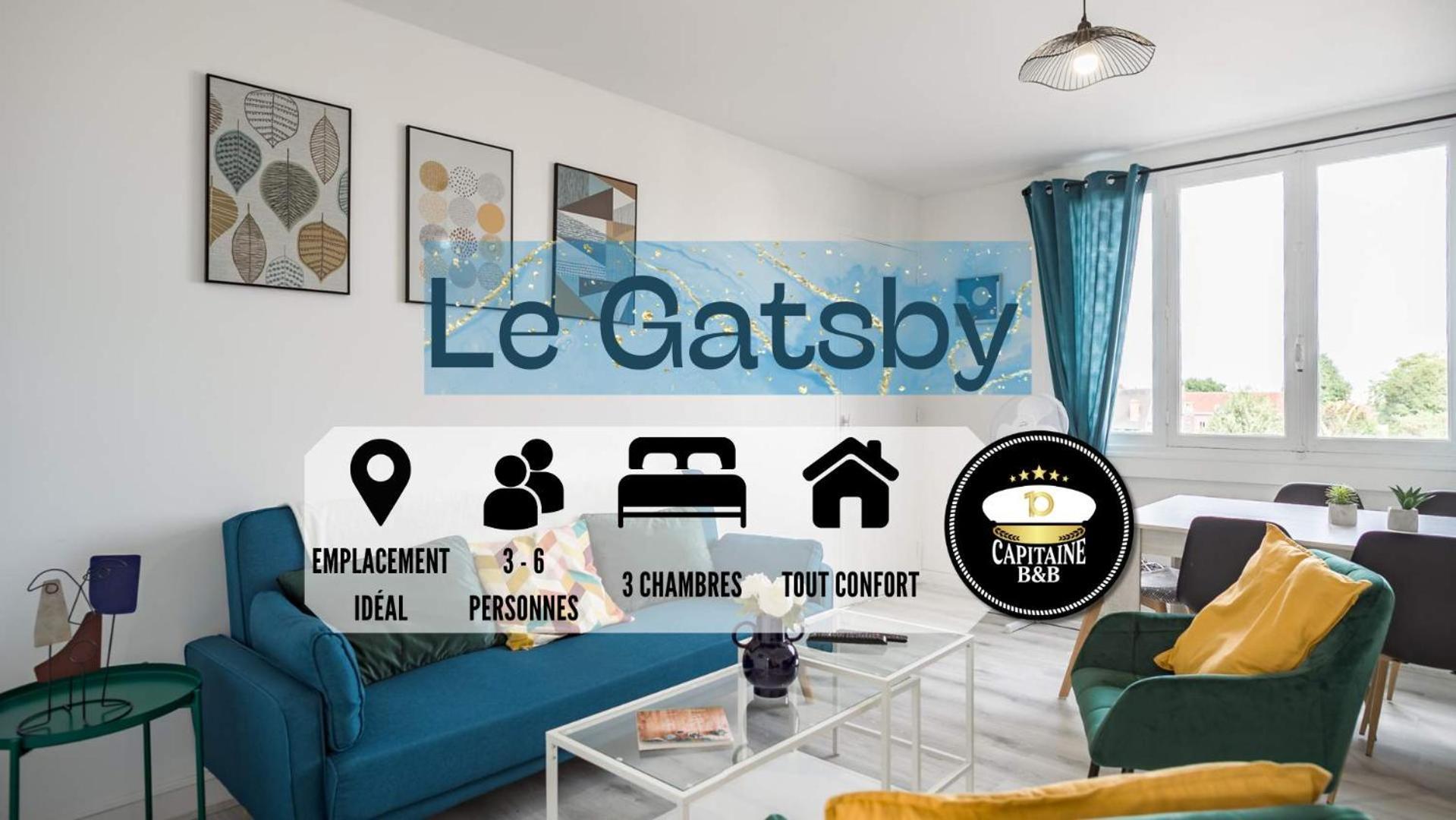 Le Gatsby - 3 Chambres - Centre-Ville Τρουά Εξωτερικό φωτογραφία